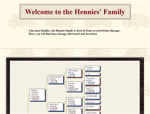 Tablet Screenshot of family.hennies.net